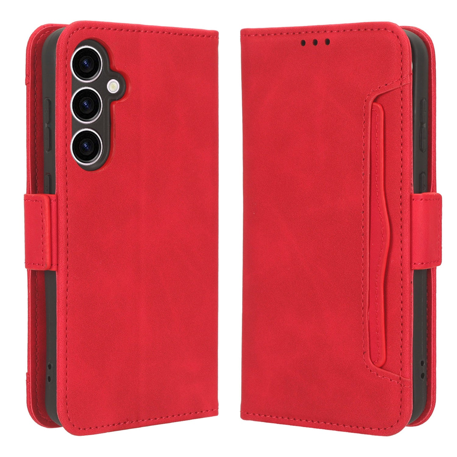 Phone Case with Multiple Card Slots for Samsung Galaxy S23 FE Stand Wallet Leather Cover Phone Case with Multiple Card Slots for Samsung Galaxy S23 FE Stand Wallet Leather Cover
